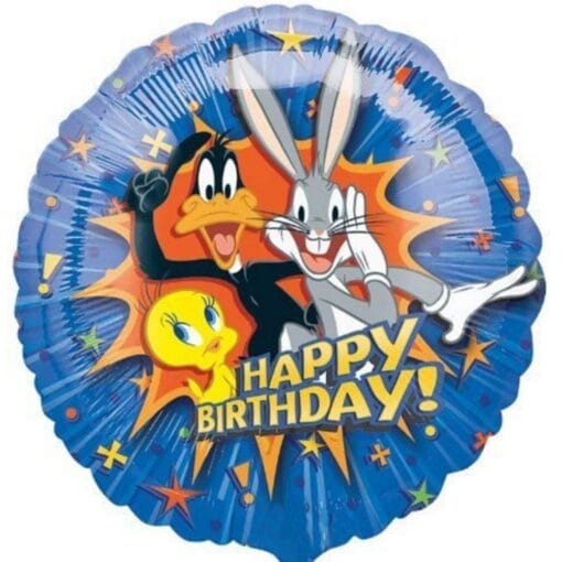 18&Quot; Rnd Hb Looney Tunes 2Sd Balloon