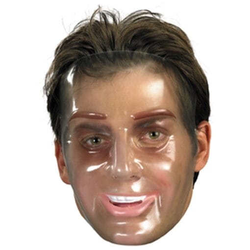 Transparent Young Man Mask