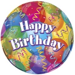 18" RND Brilliant Birthday Foil Balloon
