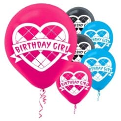 12" Monster High Balloons Latex 6CT