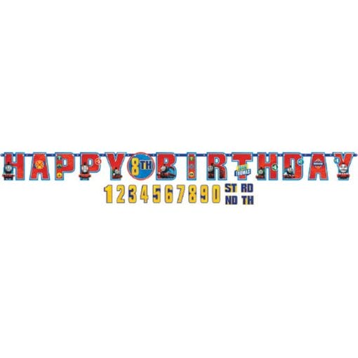 Thomas All Aboard Bday Banner 10.5Ft