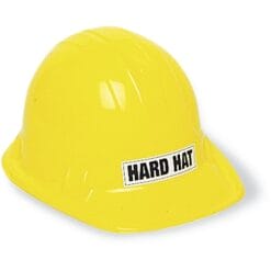 Construction Hard Hat Plastic Child's