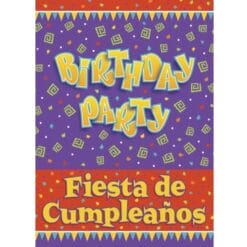 Birthday Cumpleanos Invites 8CT