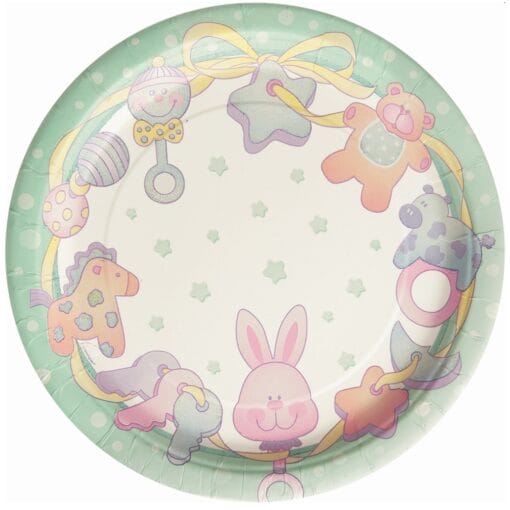 20 Baby Toys 7&Quot; Plates