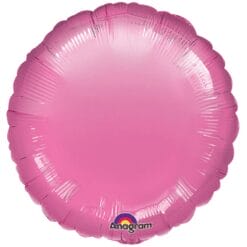 18" RND Metallic Lavender Foil Balloon