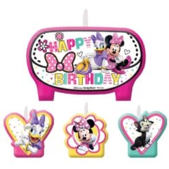 Minnie Mouse Birthday Candle Set