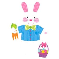 Bunny 35" Jointed Cutout