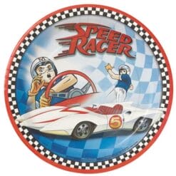 Speed Racer Plates Paper RND 7" 8CT