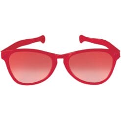Jumbo Glasses Red