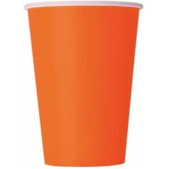 Orange Cups Hot/Cold 12oz 10CT