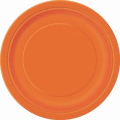 Orange Plate RND 9" 16CT