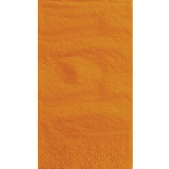 Orange Napkin, Dinner 1/8 Fold 20CT