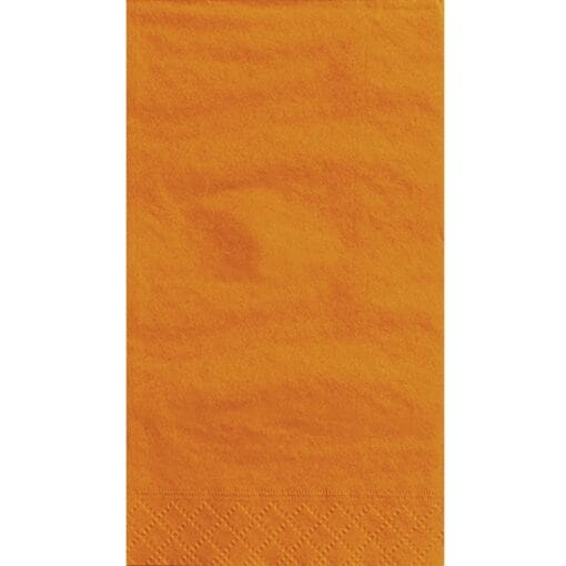 Orange Napkin, Dinner 1/8 Fold 20Ct