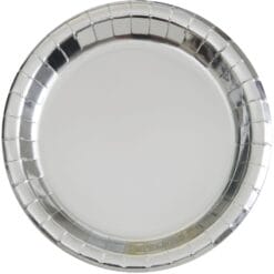 Silver Foil Plates 9" 8CT