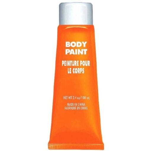 Orange Body Paint