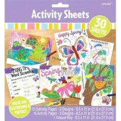 Spring Activity Sheets 30CT