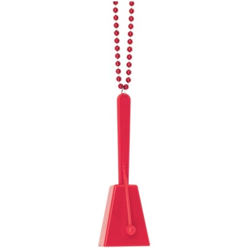 Clacker Necklace Red