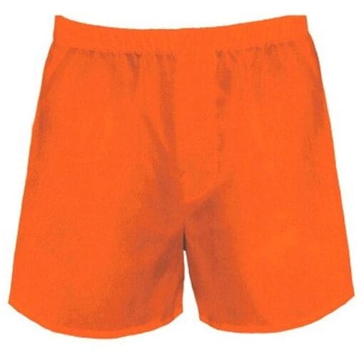 Orange Novelty Boxer Shorts Adult O/S