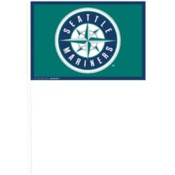 Seattle Mariners Plastic Flags 12CT