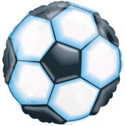 18" RND Soccer Ball Foil Balloon