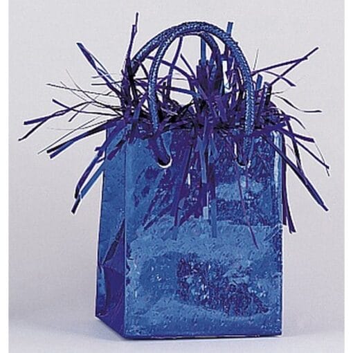 Royal Blue Prism Mini Giftbag Weight
