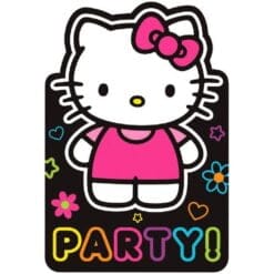 Hello Kitty Tween Invitations 8CT