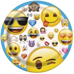 Emoji Plates 7" 8CT