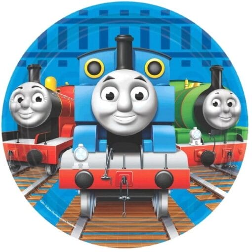 Thomas The Tank Plates Paper 7&Quot; 8Ct