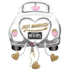 31" SHP Just Married Wedding Car BLN