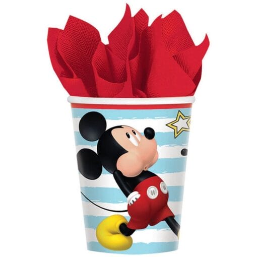 Mickey Mouse Cups Hot/Cold 9Oz 8Ct