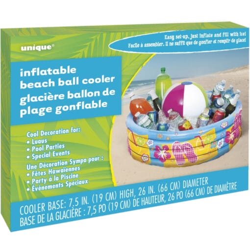 Beach Ball Inflatable Cooler