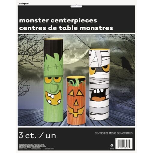Monsters Hlwn Cylinder Centerpiece 3Ct