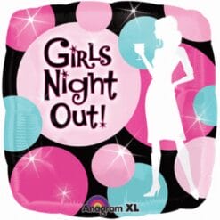 18" SQR Girls Night Out Foil Balloon