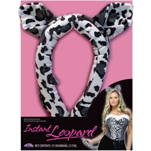 Leopard Ears &Amp; Tail Accessory Kit
