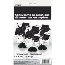 3 Grad Mini Honeycombs 8"
