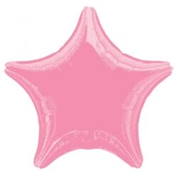 19" STR Pink Metallic Foil Balloon