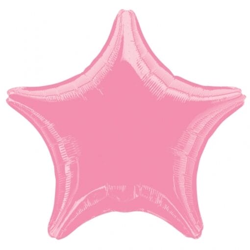 19&Quot; Str Pink Metallic Foil Balloon