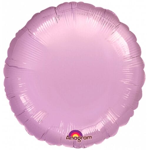 18&Quot; Rnd Pastel Lilac Foil Balloon
