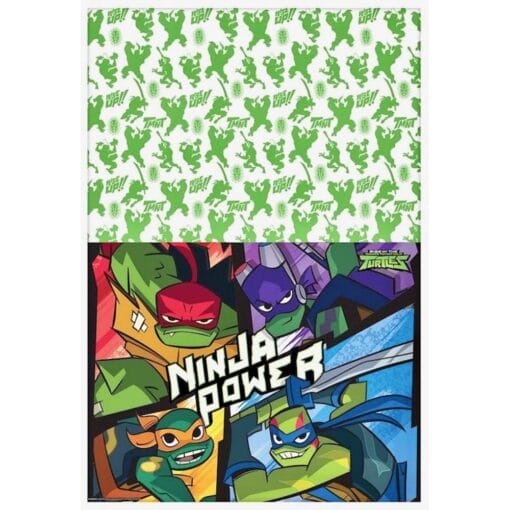 Tmnt Rise Up Tablecover Plastic