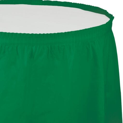 E Green Tableskirt 14Ft