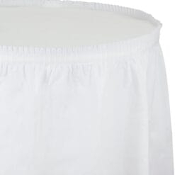 White Tableskirt 14FT