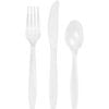 Clear Cutlery Premuim Astd 24CT