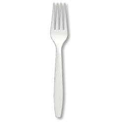 White Cutlery Forks 24CT