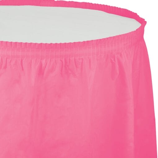 Candy Pink Tableskirt 14Ft