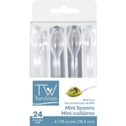 Spoons Mini Clear 24CT