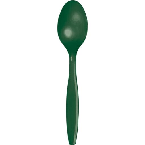H Green Cutlery Spoons 24Ct