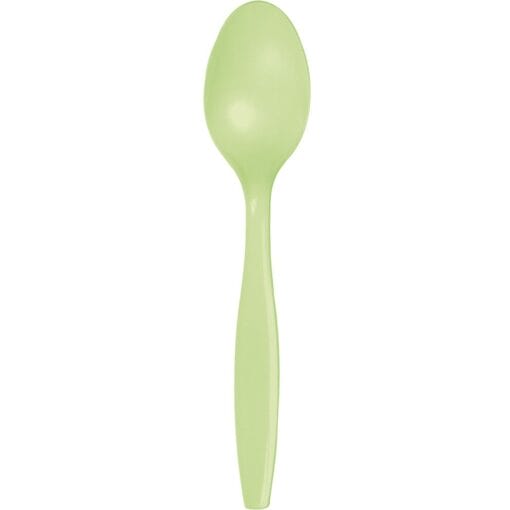 Pistachio Cutlery Spoons 24Ct
