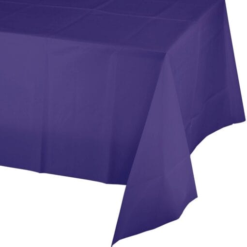 Purple Tablecover 54X108 Plastic