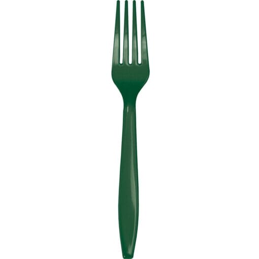 H Green Cutlery Forks 24Ct