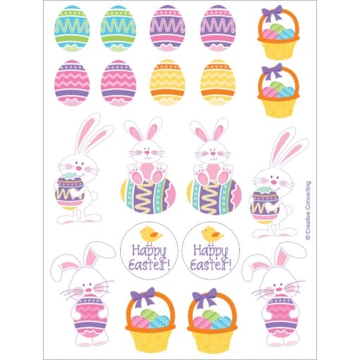 Stickers Easter 4Sht